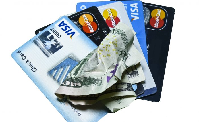 credit cards and cash for bankruptcy debt